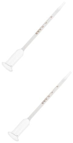 FOMIYES 2pcs Hydrometer Alcohol Wine Liquor Spirit Measure Home Brewing Tool Accurate Alcohol Content Tester