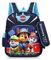 Umbrean Kindergarten Kinderrucksack mit Federmäppchen und Schreibwarentasche 26x10x32cm (Dunkelblau)