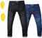 Tornado Durt Denim Kevlar Motorcycle Jeans for Men – CE Armoured Aramid-Lined Protective Biker Trousers with Reinforced Stitching & Stretch Panels