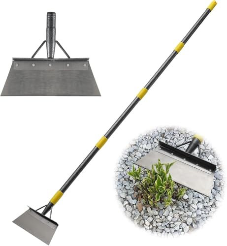 Gartengeräte Unkraut Entferner Gerät, 199cm Schaufel Garten aus Manganstahl für Gartenbedürfnisse - Multifunktionale Gartenschaufel zum Jäten, Reinigen, Pflanzen, Düngen, Schneeschaufeln
