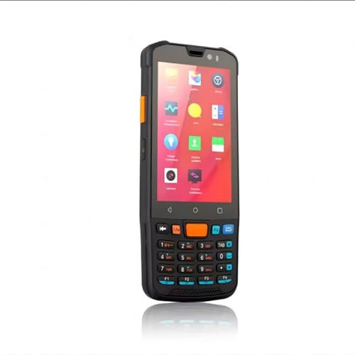 Android-Barcode-Scanner Im Vollbildmodus, Ausgestattet mit 1D/2D QR Zebra-Scanner-Engine, Tragbarer PDA-Scanner mit Ziffernblock für WMS, 4G WiFi GPS