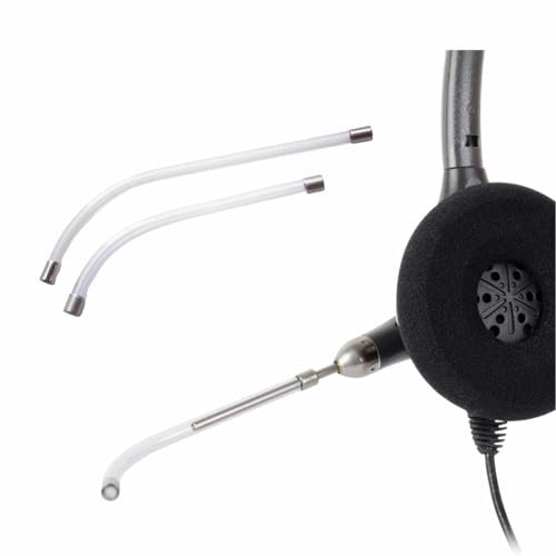 General Clear Voice Tube für Plantronics Headsets, Ersatzzubehör, P/N: 29960-01, H51 Tristar h51 H61 h81 h81n, Encore h91/h91/h101, 2 Stück (1 Set)