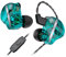 Yinyoo CCZ DC01 Pro Gaming-Kopfhörer mit Mikrofon, tiefer Bass, HD-Mikrofon, OFC-Kabel, klassischer patentierter Ohrbügel, In-Ear-Monitor-Kopfhörer, leichte Ohrhörer mit Kabel für Gaming, Musiker