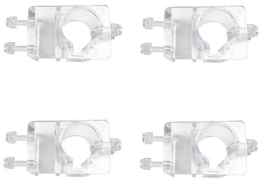 ＡＷＨＡＯ 4Pcs Tank Montage Clip Wasser Rohr Schlauch Halter Multifunktions Verstellbare Klemme, für 27mm