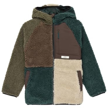 Element Wolfe Sherpa Y - Sherpa-Jacke mit Kapuze für Jungen 8-16 ELBJK00138