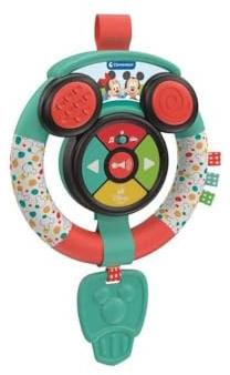 Clementoni Baby Disney Weiches Lenkrad für Kinder ab 6 Monaten
