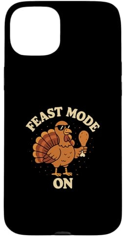 Feast Mode on Thanksgiving Gobble Türkei Männer Frauen Hülle für iPhone 15 Plus