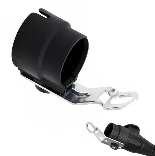 Supporto per connettore per rimorchio, supporto per spina, supporto per spina da 7 a 13 poli, con piastra di montaggio in metallo, per rimorchio e carrello elevatore