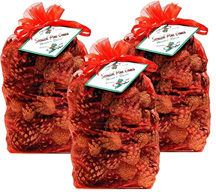 Christmas Scented Pine Cones - Winter Spice 3 x Bags 500g