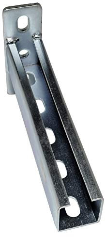 rohrfix-24 Schienenkonsole Wandausleger Profil 38x40 / 400 mm lang