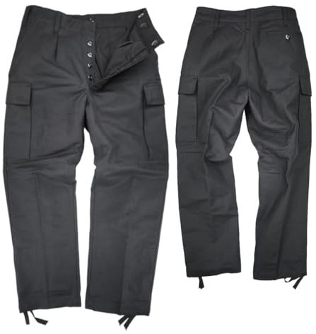 LeoKöhler Unisex Broek_102-2 Hose, Schwarz, 50 EU
