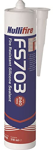 Mastic coupe feu NULLIFIRE FS703 blanc - 310ml