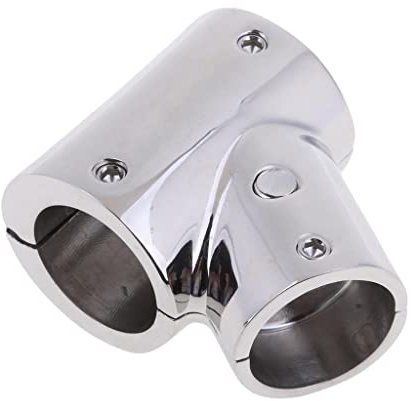 Baoblaze klappbar verbinder Relingverbinder für 25mm Geländer Handlauf