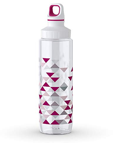 Tefal K3172112 Drink2go Tritan Gourde triangulaire 0,7 l avec fermeture automatique 100% sans fuite sans BPA