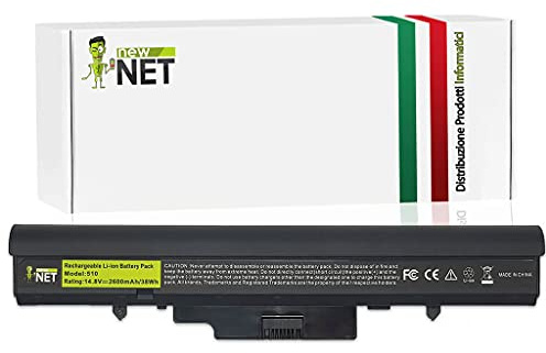 New Net - Batteria compatibile con Notebook HP 440264-ABC 4438518-001 440265-ABC 440266-ABC 440267-ABC 440268-ABC 440704-001 441674-001 RW557AA 443063-001 [2600mAh]