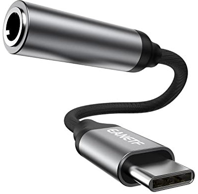 Adaptateur USB C vers audio 3,5 mm type C femelle pour prise casque - Câble DAC haute résolution pour Samsung S21 Note 20 Ultra S20 FE Sony XZ2 XZ3 Google Pixel 5 4 3XL