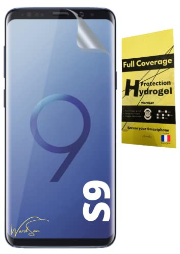 WardSan Film de Protection écran Hydrogel 3D pour SAMSUNG GALAXY S9 | protection intégrale 3D | Transparente invisible | Compatible avec coques,housse, étui, TPU souple | Protecteur vitre