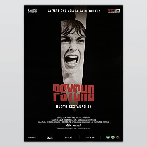 Psyco Alfred Hitchcock Poster - 70 x 100 cm