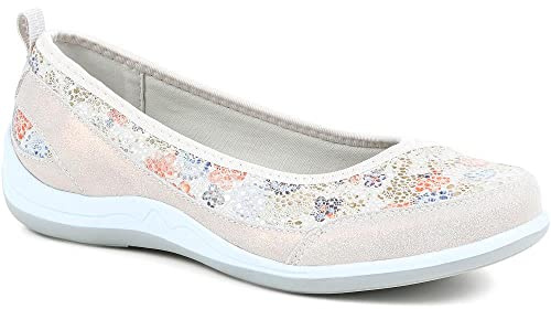 Pavers Womens Slip-On Patterned Lightweight Pumps | Spring Summer Collection | Pumps Shoe | Slip On