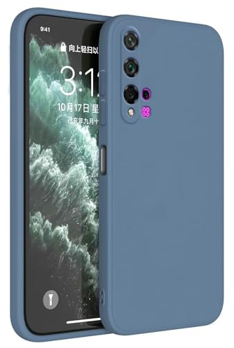Topme Handyhülle Hülle Fur Huawei Nova 5T / Honor 20 (6.26 Inches) Case Schutzhülle, Hautschutz Aus TPU Silikonhülle - Lavendelgrau