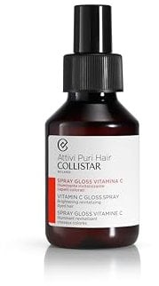 Collistar Gloss-Spray Mit Vitamin C, Leuchtkraft und Neue Vitalität, Gefärbtes Oder Kraftloses Haar, 100 ml