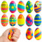JOYIN Easter Squishy Eggs Slow Rising Stress Ball Soft Fidget Squeeze Easter Eggs for Easter Egg Hunt, Easter Basket Stuffer Fillers, Easter Toys Gifts Party Favor (CUTE2, 24)