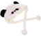 Ciieeo Plüschmütze halloween kostüm halloween hüt Plüsch-Panda-Mütze Panda-Kostümhut Party-Kopfbedeckung festliche Kopfbedeckung Requisiten Kleidung Wintermütze Fräulein