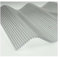 Lastra corrugata 177/51 policarbonato alveolare trasparente spessore 6 mm 200x92 cm