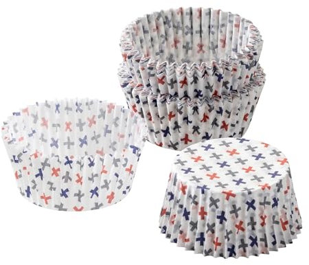 Dr. Oetker Papierbackförmchen Design, 50 Stück - Hochwertige Backzubehör für perfekte Muffins, Cupcakes und mehr, zertifiziert, hitzebeständig und mit 2 Jahren Garantie