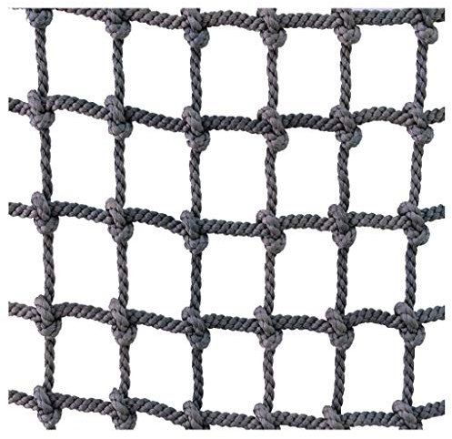 DANGXINYU Filet de Sécurité pour Enfants Filet Escalade,Corde d'escalade Exterieur Escalade Enfant Descalade Grimper Suspendu Arbre Grand Climbing(10mm-8cm,1X3m/3.3X9.8ft)