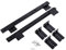 jojofuny Drawer Rail Keyboard Track Under Desk Ball Bearing Adjustable Screw Holes Custom Keyboard Tray