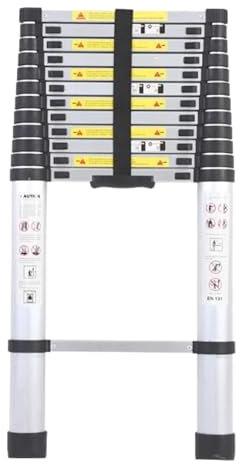 Telescopic Ladders Multi Purpose Loft Ladders Extendable Telescopic Max Load 150KG 330LbS (5.8M basic)