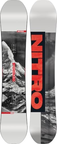 Nitro Tabla de Snowboard para Hombre Prime Raw, para Todo Terreno, Mediados y Anchos, para pies Grandes