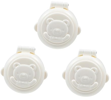 ARTSEWPLY 3 Stück Teiliges Button cover Klebende Waschmaschinen knopf sicherung Kindersicherer Schutz für Haushaltsgeräte Cartoon design Installieren Zuverlässiger Schutz vor