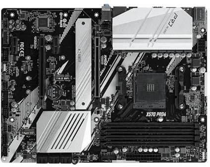 scheda madre Fit For ASROCK X570 Pro4 Scheda madre AMD AM4 Supporto CPU Ryzen 9 5950X 5900X 7 5800X3D 5800X 5 5600X 5600 Memoria Ram DDR4 M.2 ATX