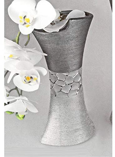 Formano Vase Silber-grau 13 x 30 cm 739872