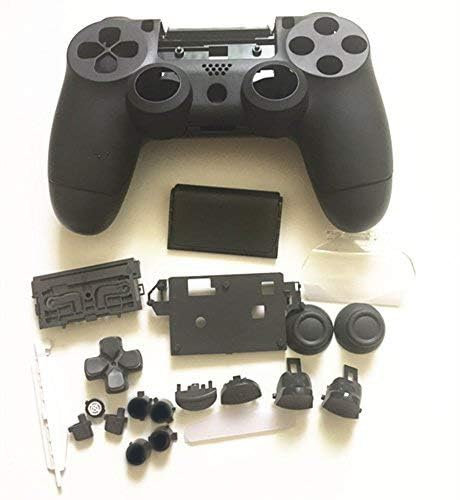 Custodia completa con pulsanti per PS4 Slim Pro per Playstation 4 DualShock 4 Slim Pro 4.0 JDS-040 JDM-040 Wireless Controller (nero)