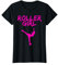 Roller Girl Rollkunstlauf. Für Rollergirl Rollschuh Mädchen T-Shirt