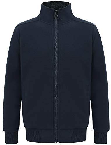 Dissident Men's Percy Zip Through Fleece Lined Jacket Top