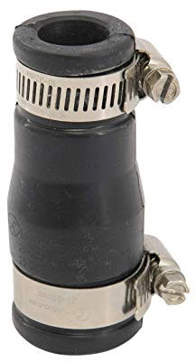 Air Aqua Flexible Gummireduzierung, Reduziermuffe, Rohrverbinder für PVC-Rohr, Flexible Muffe, Gummimuffe, Reduzierung, Manschette, Pool Verbindung, Reduzierstück (25 x 20 mm)