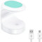 ANGNYA Mini LED UV Nageltrockner,USB Portable Nageltrockner Nagellampe 16W UV Lampe für Gelnägel Nagel Gel Polish Trockner Lampe Nail Art Maniküre Werkzeuge für einzelne Finger (Grün)