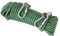 Corde d'escalade statique d'extérieur de 8 mm - Corde d'escalade - Corde d'escalade - Parachute de sauvetage - Vert - Dimensions : 8 mm x 10 m
