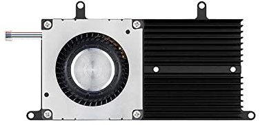 Khadas Edge2 Kit di raffreddamento attivo - Dissipatore e ventola di raffreddamento 3705 per ARM PC Edge2 SBC