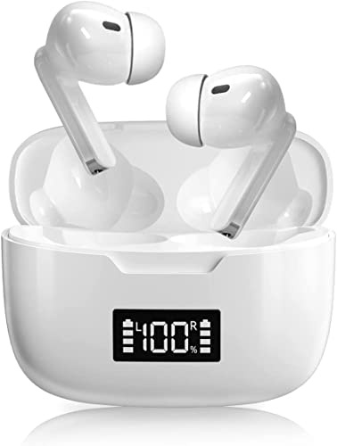 TPLtech Bluetooth Kopfhörer, Bluetooth 5.1 Kopfhörer mit 4 Mic HD, Wireless Sport IPX67 Wasserdicht, In-Ear Touch, LED-Display, 30 Stunden Ausgang Bluetooth Kopfhörer