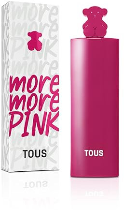 Tous More More Pink, Eau de Toilette für Damen, fruchtiger Blumenduft, 90 ml mit Zerstäuber