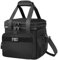 Parti Fish Kühltasche Faltbar Isoliertasche Weich Kühlbox Kühltaschen Arbeitstasche Herren Baustelle, Mitte 10l 15l Einstellbar 2-Decks 5-lagige Isoliert Wasserdicht Auslaufsicher, Klassiker, Schwarz