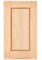 Memorywuu 13.25'' W x 22.5'' H Unfinished Oak Kitchen Cabinet Door Replacement Shaker Cabinet Doors Bathroom Vanity Replacement Doors for Kitchen, Bathroom, Closet