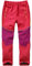 Jogwits Softshellhose Kinder Jungen Mädchen - Winter Schneehose Outdoorhose Gefüttert Wasserdicht Arbeitshose, Trekkinghose, Skihose - Rot Lila