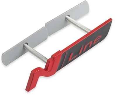 Aqxyju Emblem for Kühlergrill, kompatibel mit N Line Logo Accent Kicks Reina Tucson, Auto-Außendekoration Personalisierte Auto Aufkleber(N Line-B)