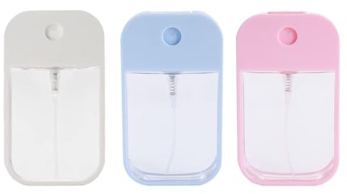 3 Stück Kartensprühflaschen, Mini-Sprühflaschen, Tragbare Sprühflaschen, Auslaufsichere Sprühflaschen, Parfümflaschen, Reise-Make-Up-Flaschen